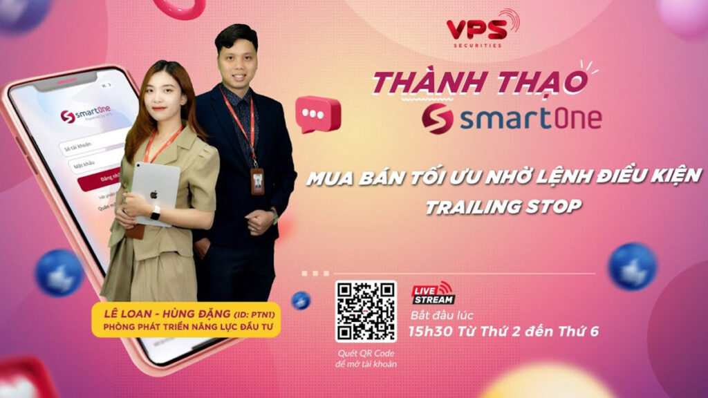 Cách dùng lệnh Trailing Stop mua bán cổ phiếu - VPS