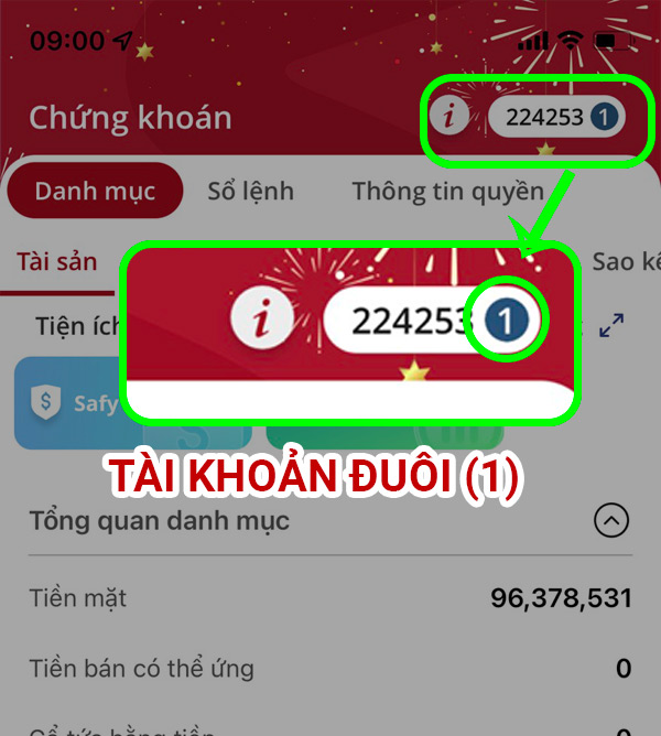 Tiểu khoản đuôi 1 của VPS dùng làm gì?