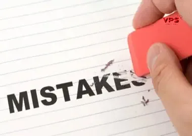 sai lầm thường gặp